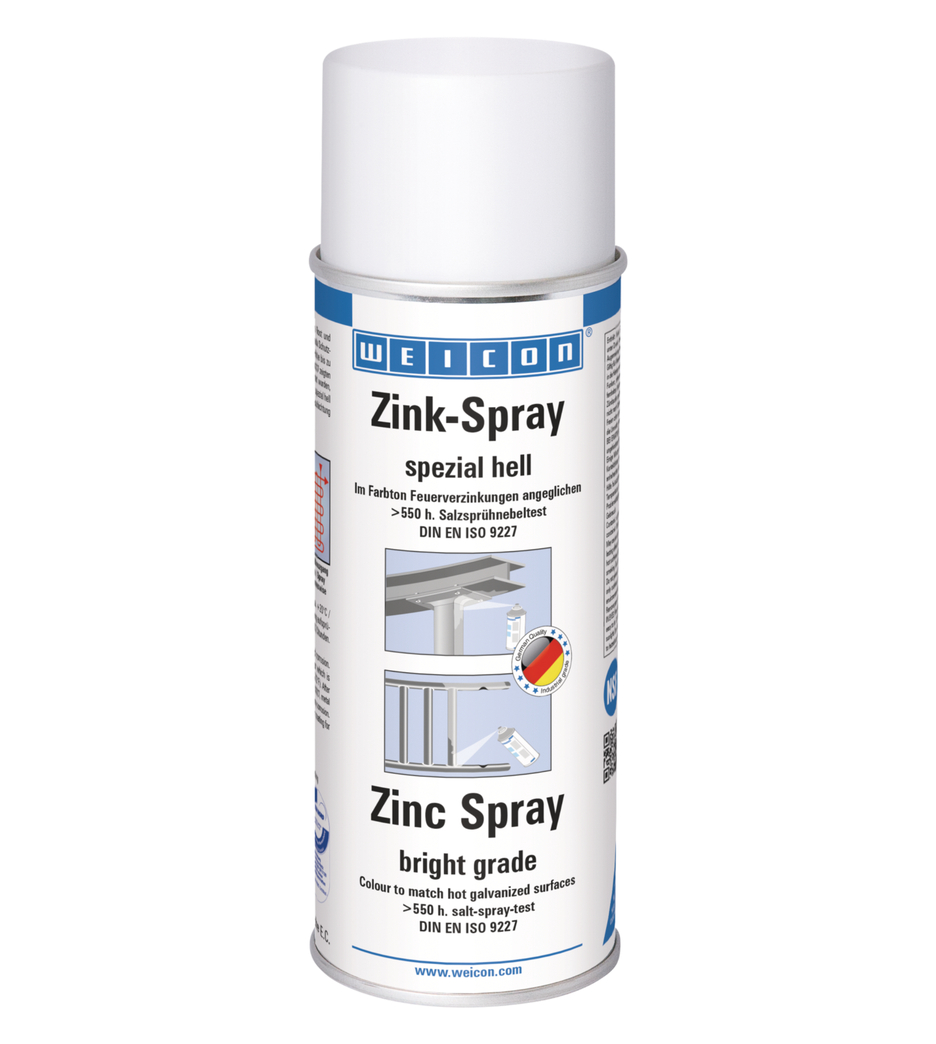 Zinc Spray bright grade | perlindungan korosi katodik dengan persetujuan untuk digunakan di sektor makanan