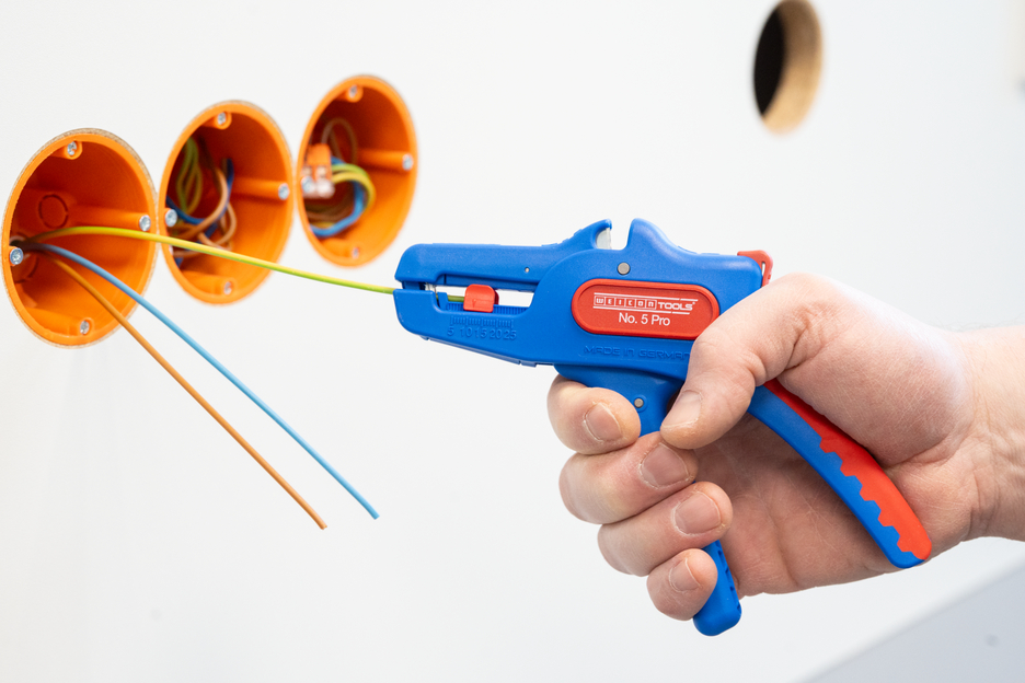Wire Stripper No. 5 Pro | untuk semua konduktor untai dan padat yang umum I jangkauan kerja 0,2 - 16,0 mm²