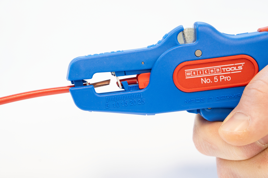 Wire Stripper No. 5 Pro | untuk semua konduktor untai dan padat yang umum I jangkauan kerja 0,2 - 16,0 mm²