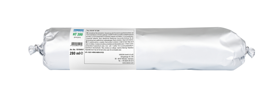 | perekat dan sealant dengan kekuatan awal yang tinggi, berbasis MS-Polymer, tahan suhu hingga 200°C