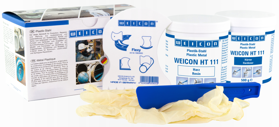 WEICON HT 111 | sistem resin epoksi tahan suhu tinggi untuk perbaikan dan pencetakan