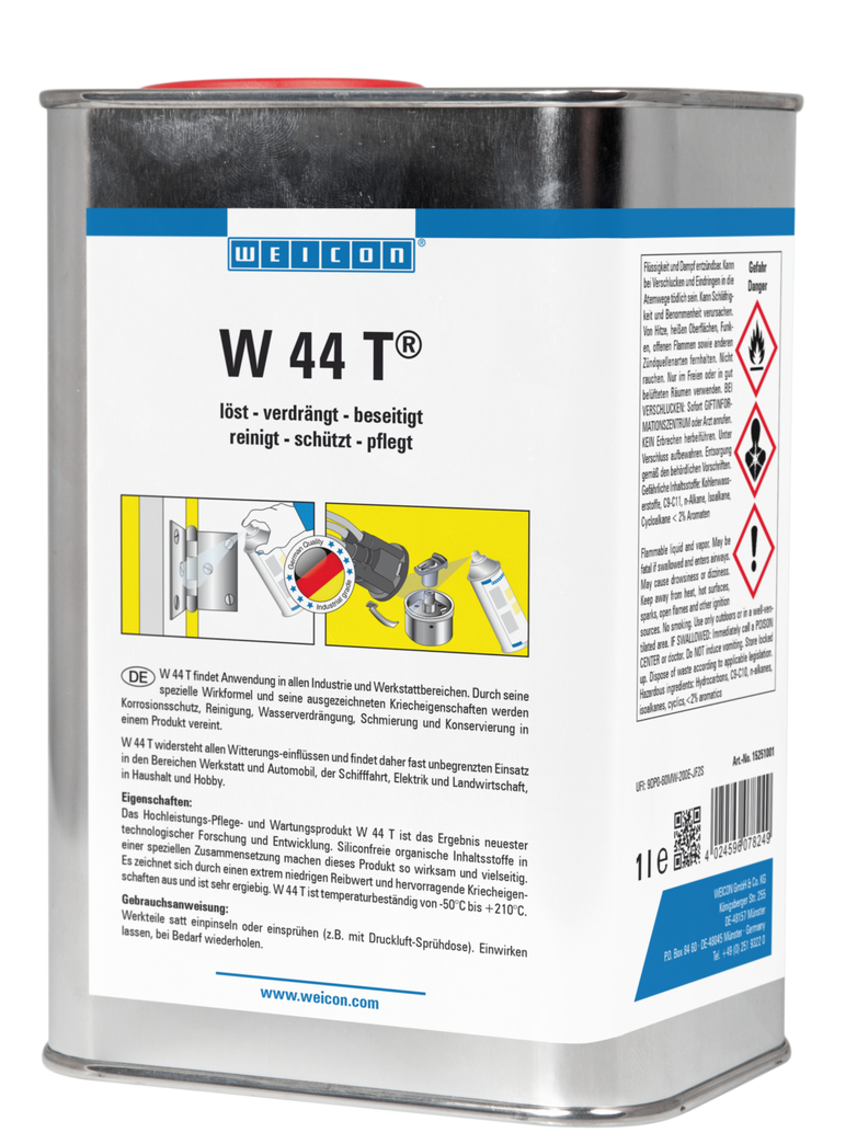 W 44 T® | Oli pelumas dan multifungsi dengan fungsi 5 kali lipat