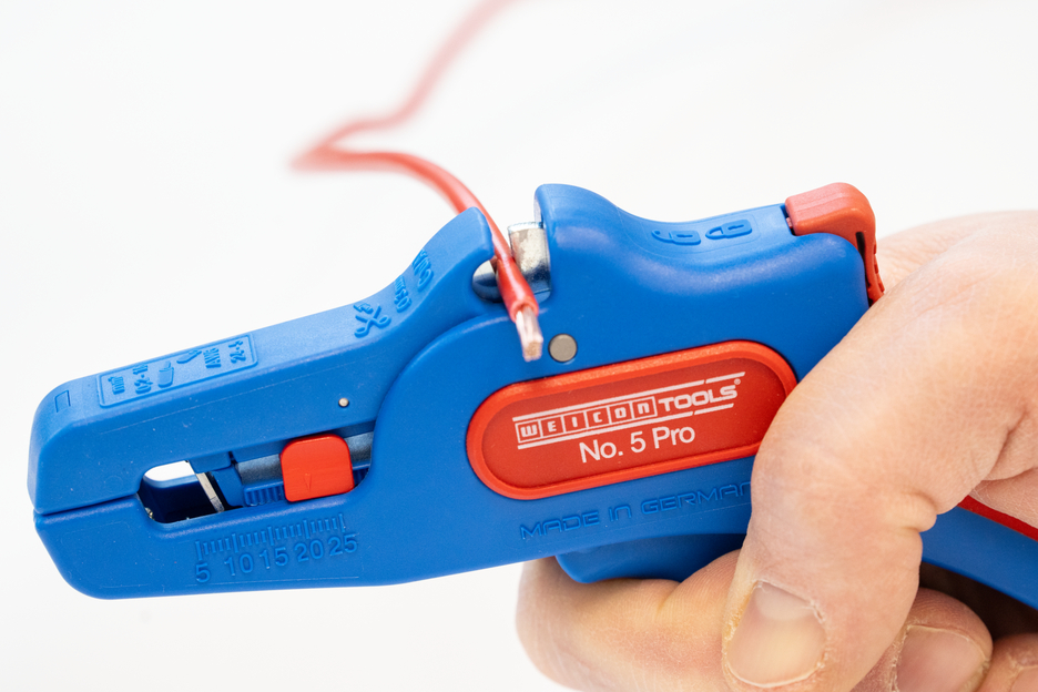 Wire Stripper No. 5 Pro | untuk semua konduktor untai dan padat yang umum I jangkauan kerja 0,2 - 16,0 mm²