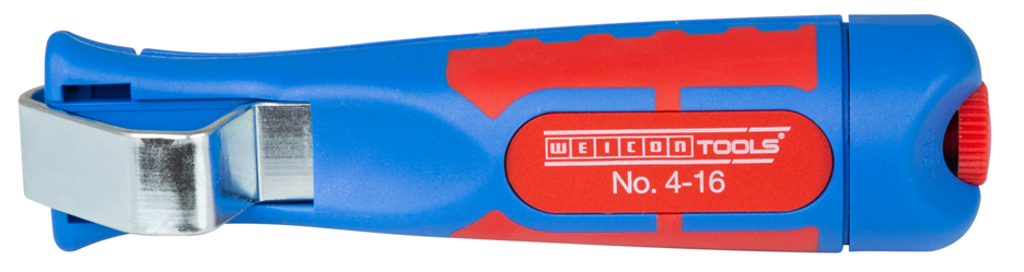 Cable Stripper No. 4 - 16 | dengan 2 komponen dan gagang plastik yang diperkuat fiberglass I rentang kerja 4 - 16 mm Ø
