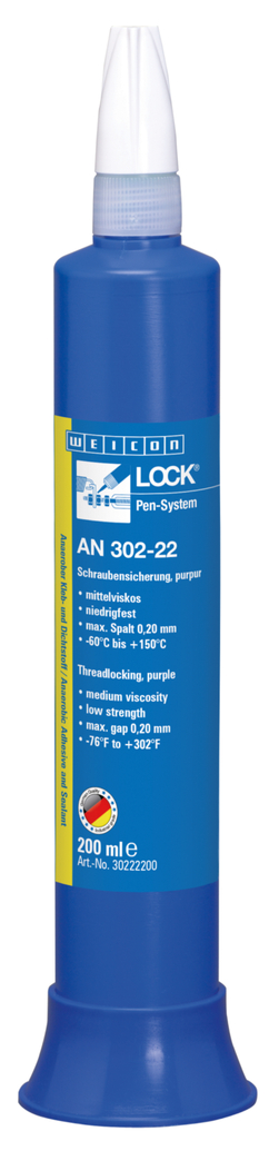 WEICONLOCK® AN 302-22 Threadlocking | kekuatan rendah, viskositas sedang
