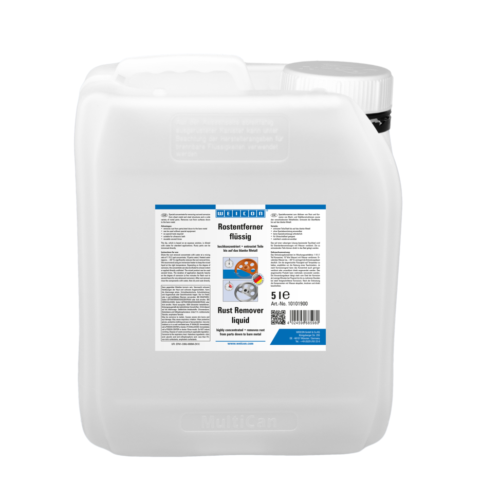 WEICON Penghilang Karat Cair | celupan yang sangat pekat untuk menghilangkan karat dan korosi