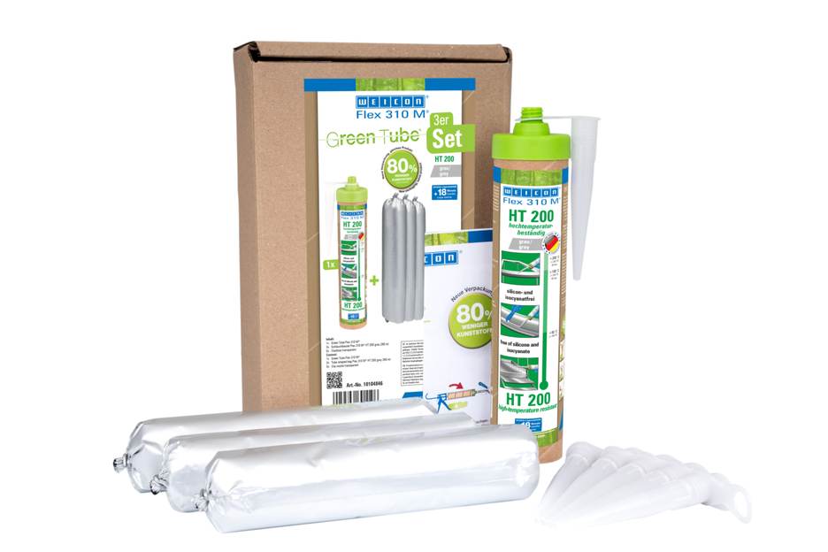 Flex 310 M® HT 200 | perekat dan sealant dengan kekuatan awal yang tinggi, berbasis MS-Polymer, tahan suhu hingga 200°C