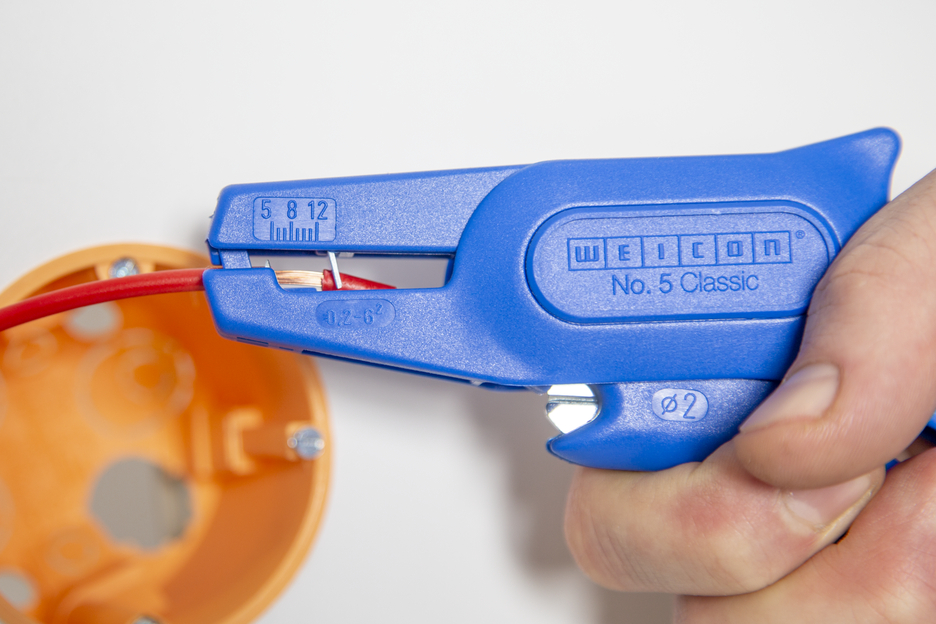 Wire Stripper No. 5 Classic | untuk semua konduktor untai dan padat yang umum I jangkauan kerja 0,2 - 6,0 mm²