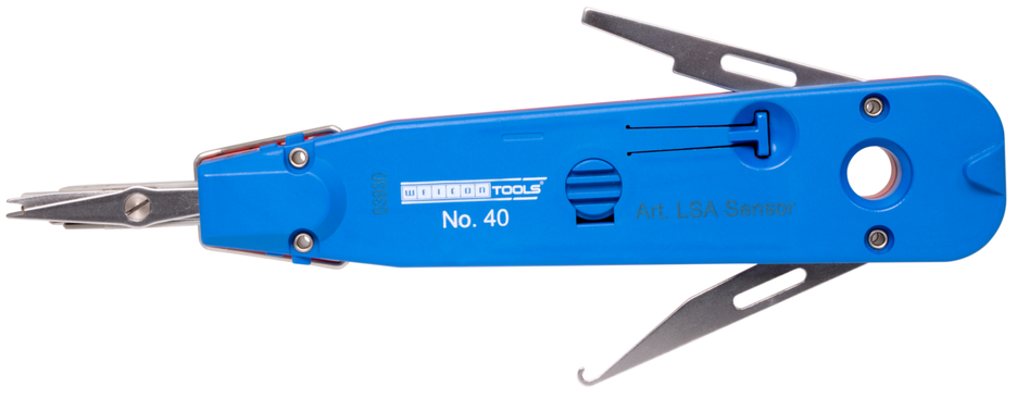 LSA Sensor No. 40 | Alat pelubang kertas LSA termasuk sensor untuk melacak posisi ujung kabel LSA Sensor No. 40 | Alat pelubang kertas LSA termasuk sensor untuk melacak posisi ujung kabel