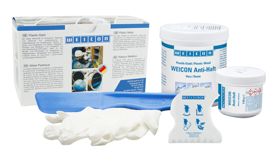 WEICON Anti-Lengket | Sistem resin epoksi yang dapat disemprotkan untuk perlindungan keausan dengan sifat anti lengket