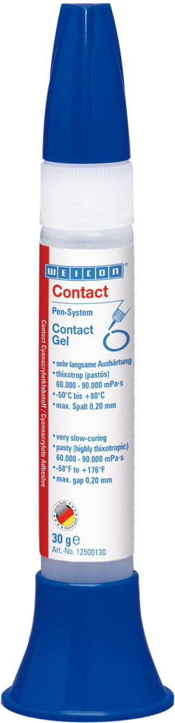 Hubungi GEL | perekat instan pucat untuk permukaan berpori