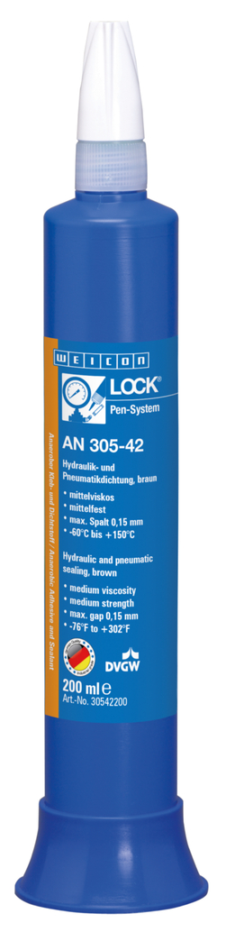 WEICONLOCK® AN 305-42 Segel Hidrolik dan Pneumatik | kekuatan sedang, dengan registrasi DVGW