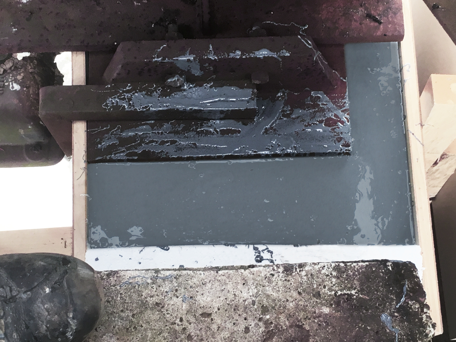 WEICON CBC | sistem resin epoksi berisi aluminium untuk pengecoran dan kompensasi celah, bersertifikat ABS