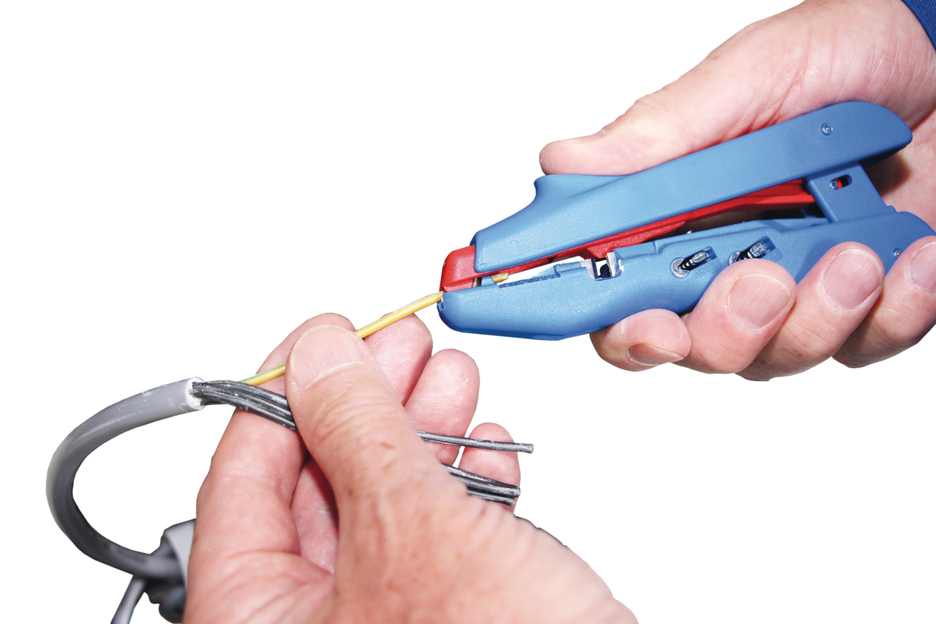 Duo-Crimp No. 300 | untuk pengupasan dan crimping I Jangkauan kerja 0,5 mm² - 6,0 mm²