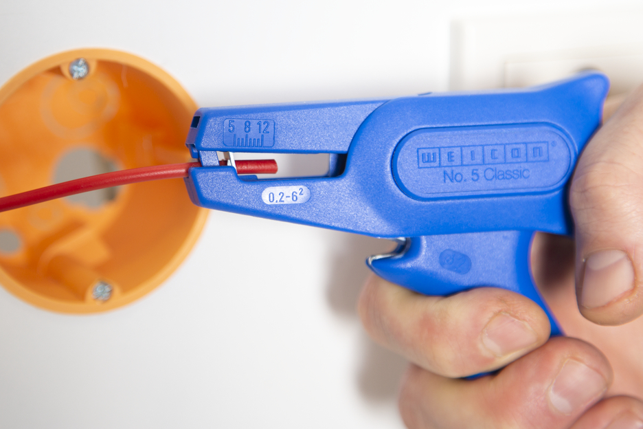 Wire Stripper No. 5 Classic | untuk semua konduktor untai dan padat yang umum I jangkauan kerja 0,2 - 6,0 mm²