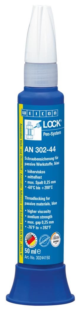 WEICONLOCK® AN 302-44 Pengencangan Sekrup | untuk bahan pasif, kekuatan sedang