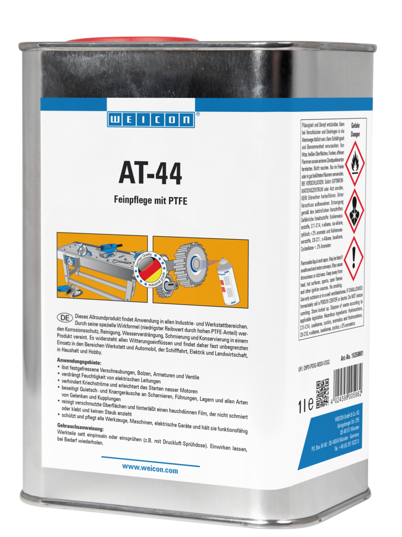 AT-44 | semprotan multifungsi bebas silikon dengan PTFE