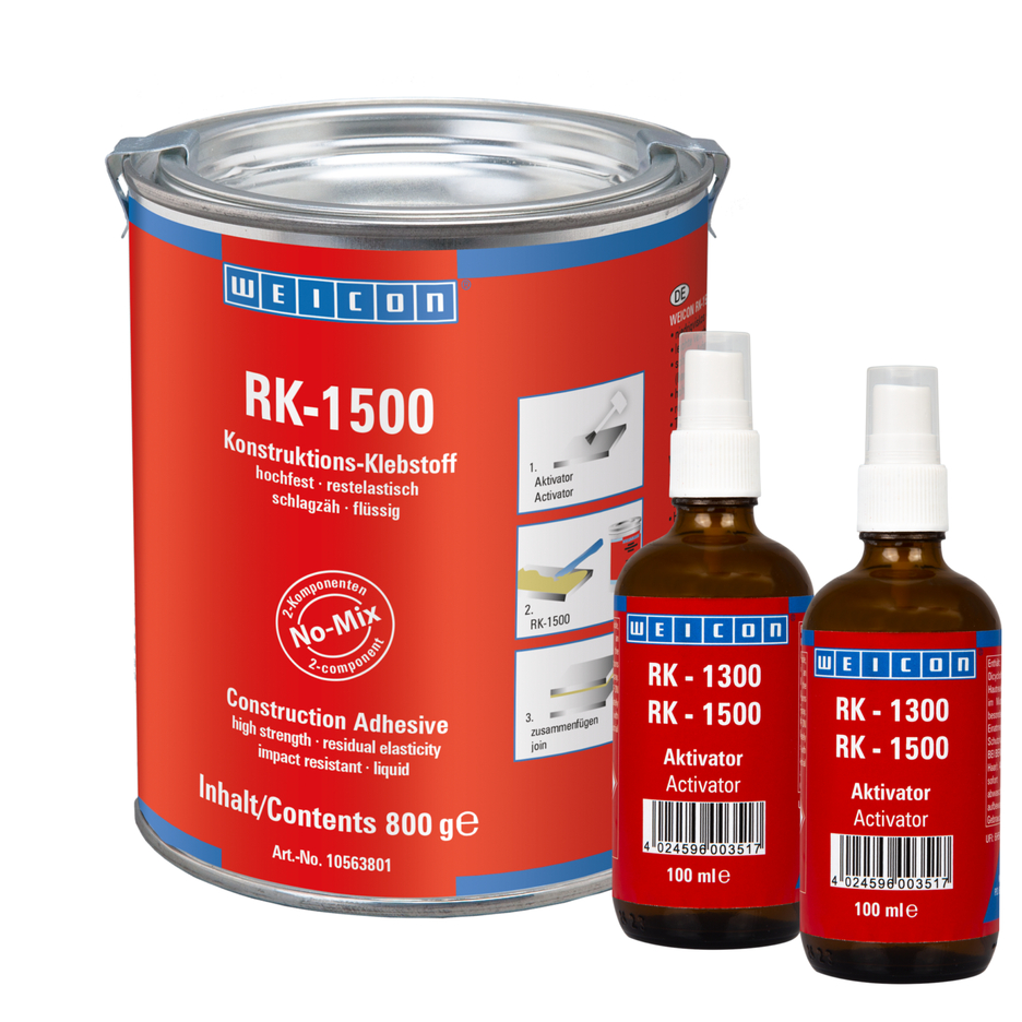 RK-1500 Structural Acrylic Adhesive | perekat akrilik struktural, perekat cair tanpa campuran