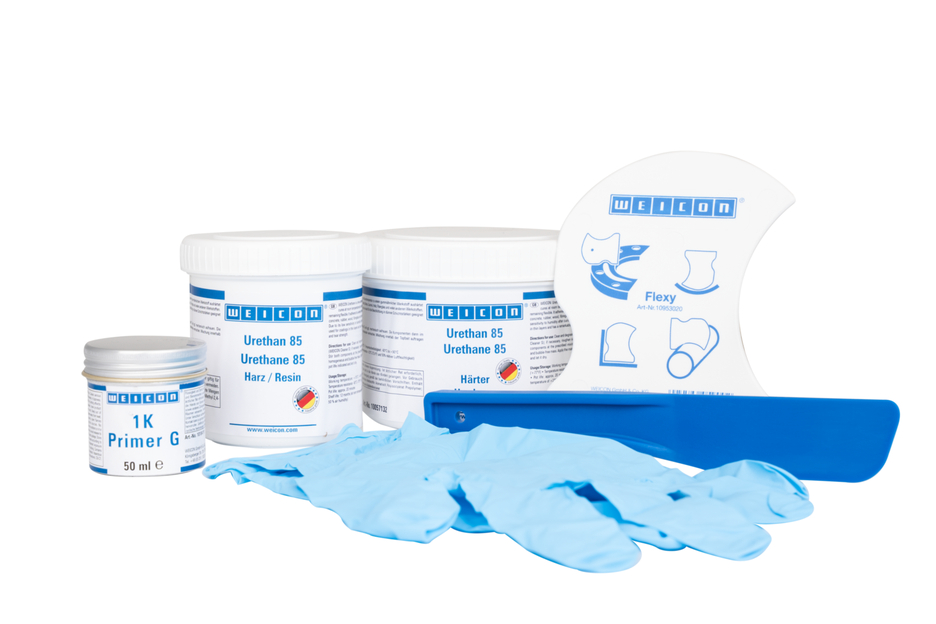 Kit Perbaikan Sabuk | senyawa perbaikan dan pelapis poliurea untuk permukaan karet, paket kerja