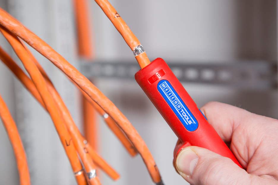 Cat Cable-Stripper No. 10 | untuk pengupasan kabel data dan jaringan I jangkauan kerja 4,5 - 10,0 mm Ø