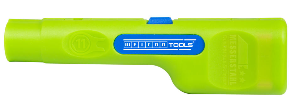 Coax-Stripper No 1 F Plus Green Line - suitable for F-screw connectors  | Alat pengupasan yang berkesinambungan I untuk menguliti dan mengupas kabel koaksial termasuk alat bantu pelepasan