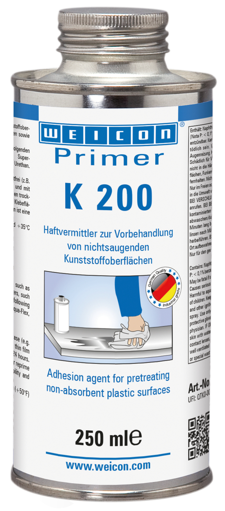 Primer K 200 | bahan pengikat untuk permukaan plastik yang tidak menyerap
